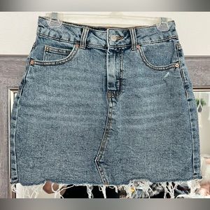 Wild Fable Jean Skirt